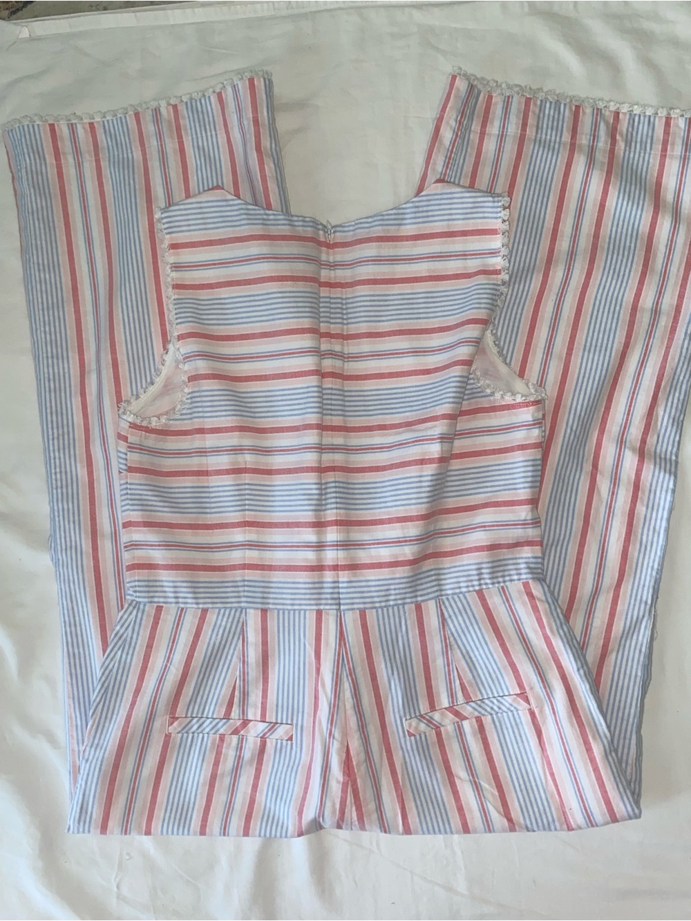 Vineyard Vines Pink and Blue Striped Jumpsuit - Picture 7 of 14
